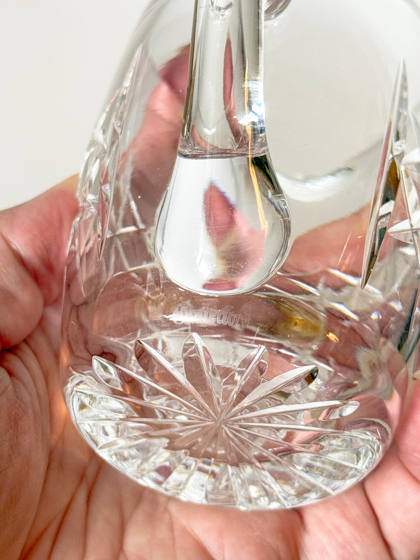 Vintage Waterford Lismore Creamer Pitcher