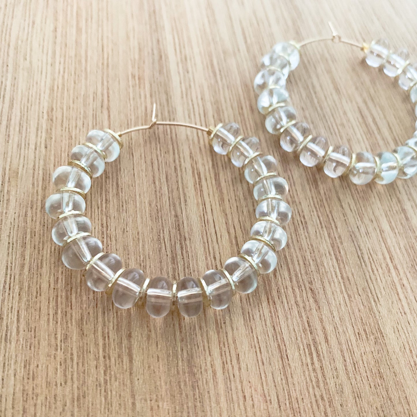 Crystal Clear Hoops