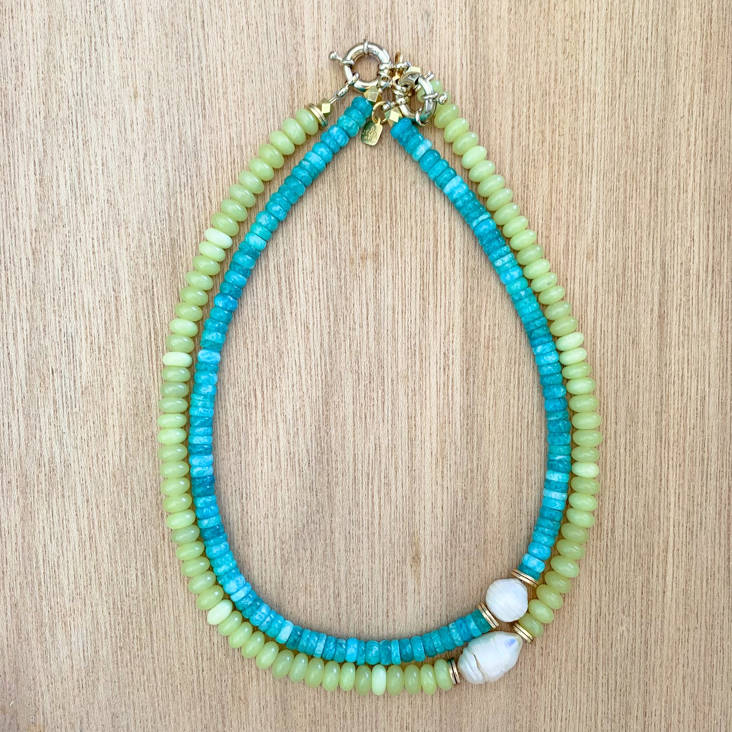 Pearlies: Turquoise Amazonite