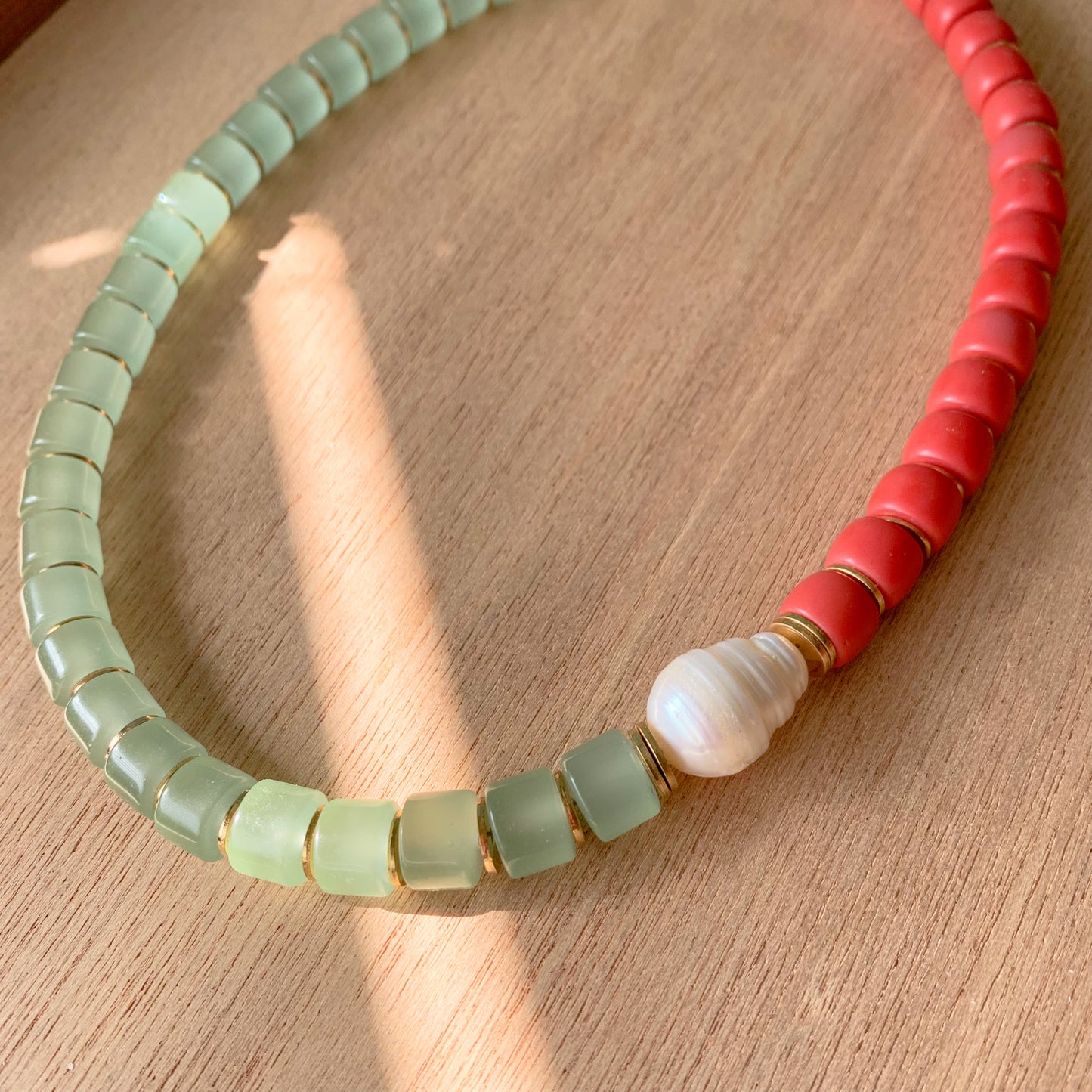 Pearlies: Sea Glass and Coral