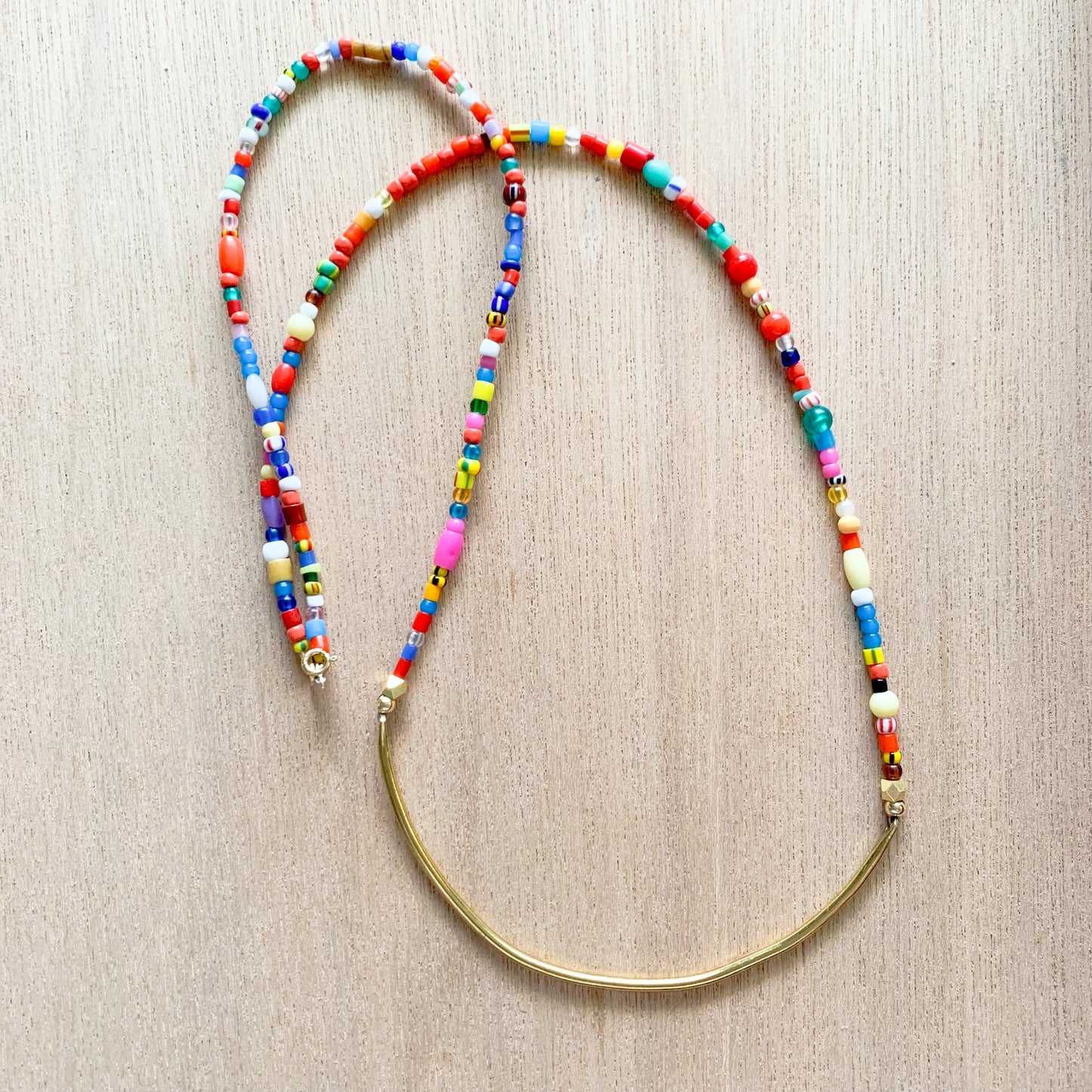Christmas Bead Necklace