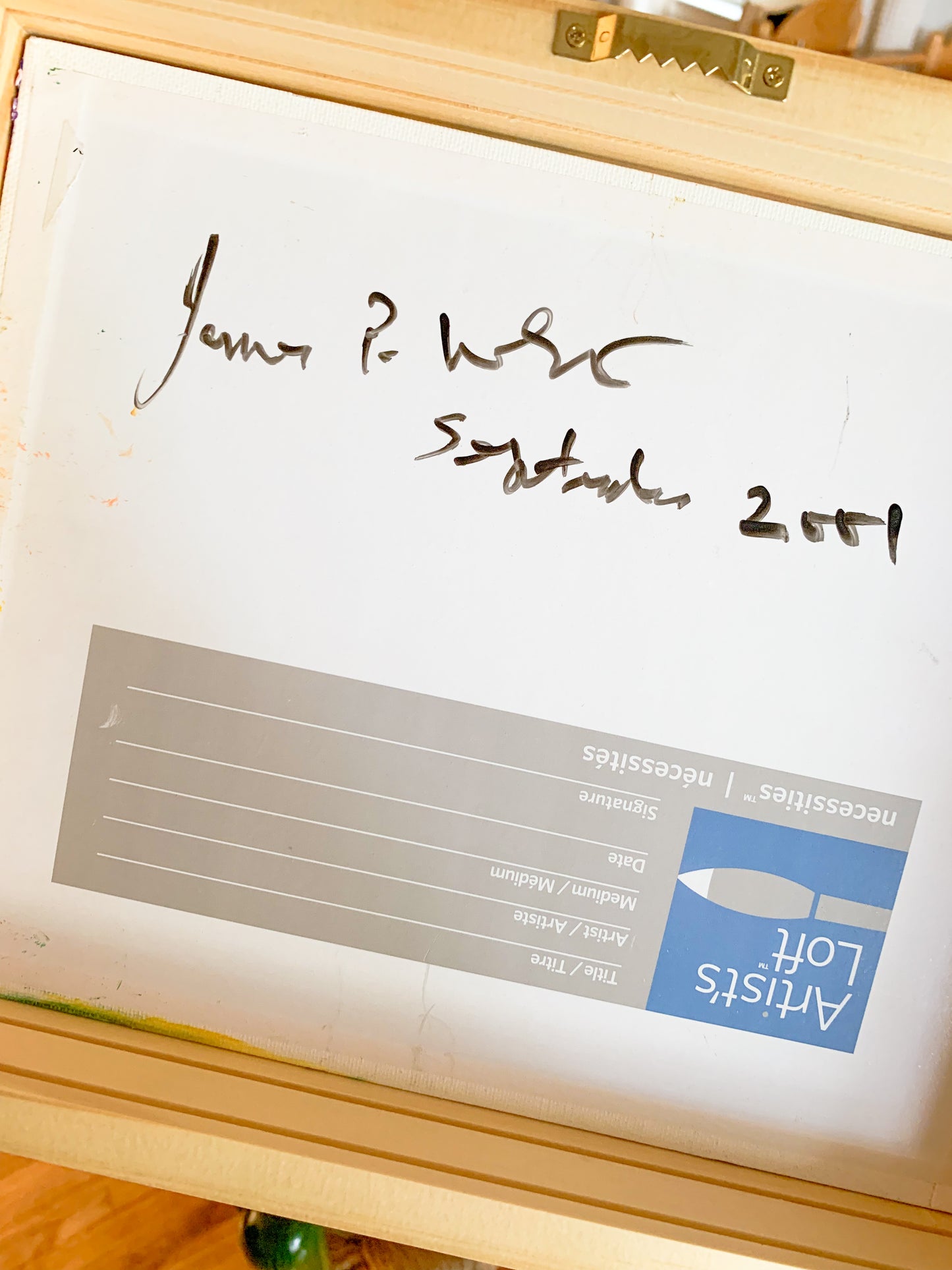 Gallery Framed Original Whimsical Acrylic Painting on Canvas, 8x10