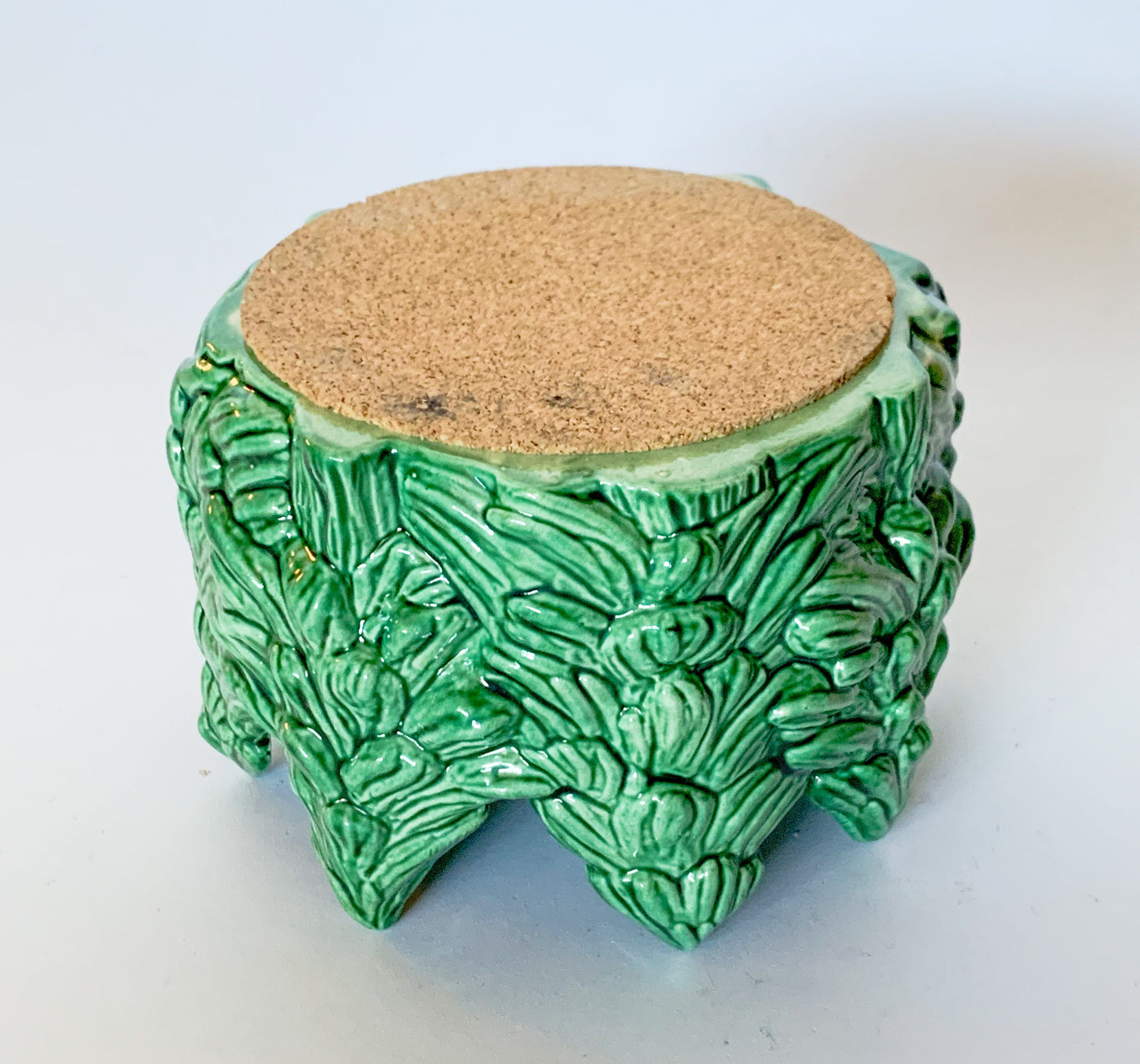 Vintage Christmas Tree Ceramic Wine Bottle Coaster