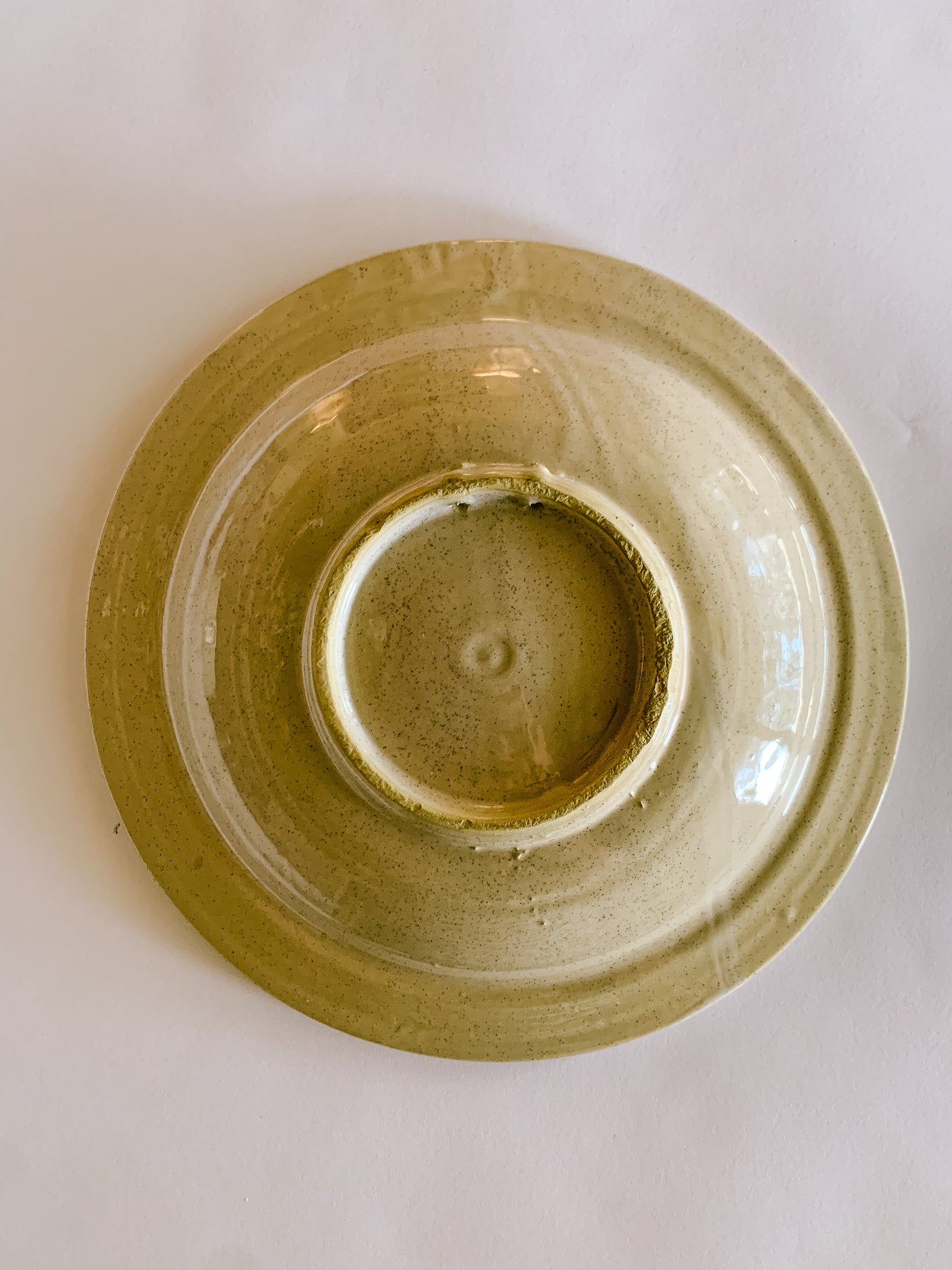 Italian Style Hand Painted Studio Pottery Bowl