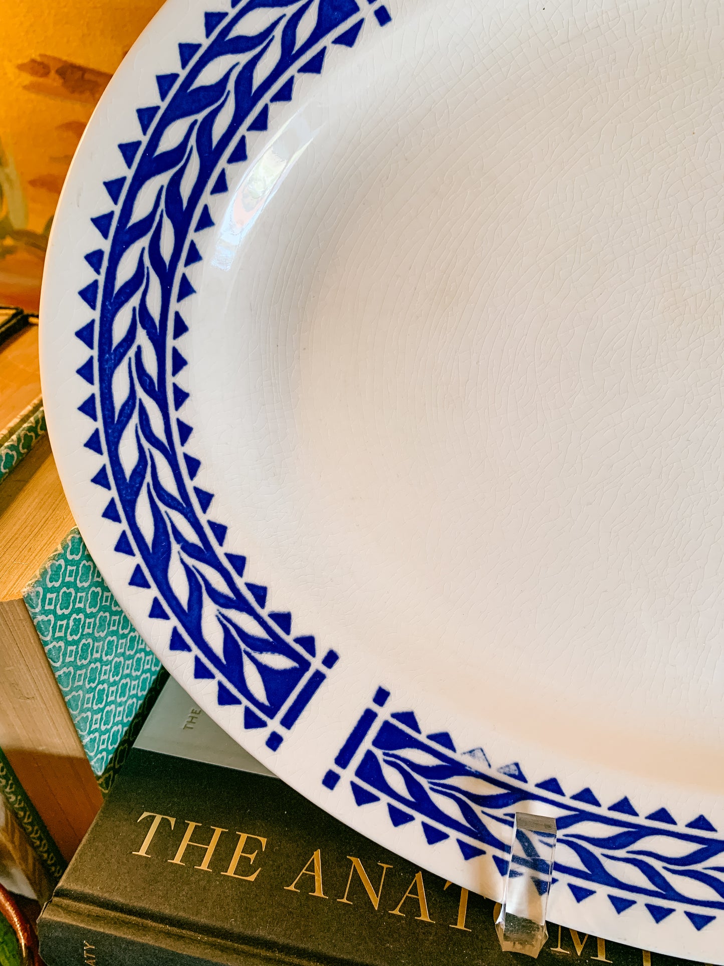 1930s Homer Laughlin Laurel Leaf Serving Platter