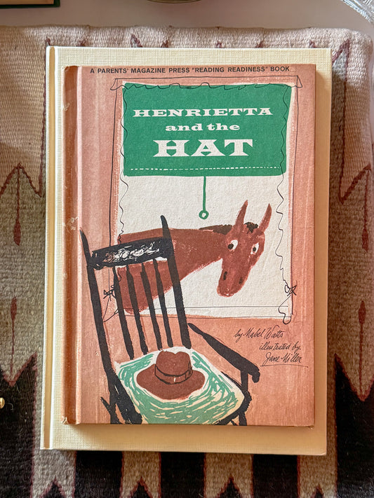 "Henrietta and the Hat" Childrens' Hardcover Book