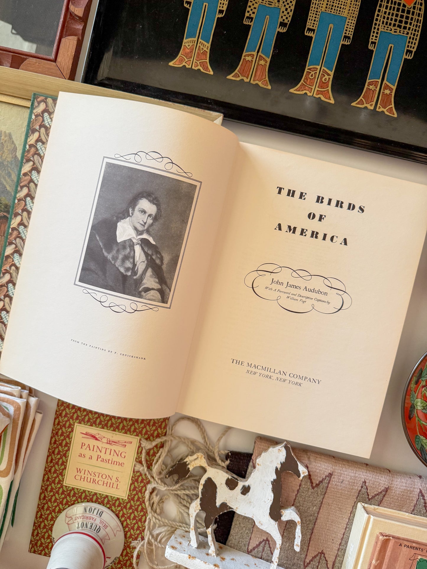 The Birds of America John James Audubon book, 1971 Edition