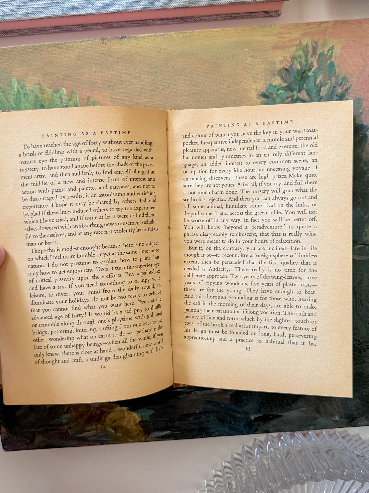 "Painting as a Pastime" by Winston S. Churchill