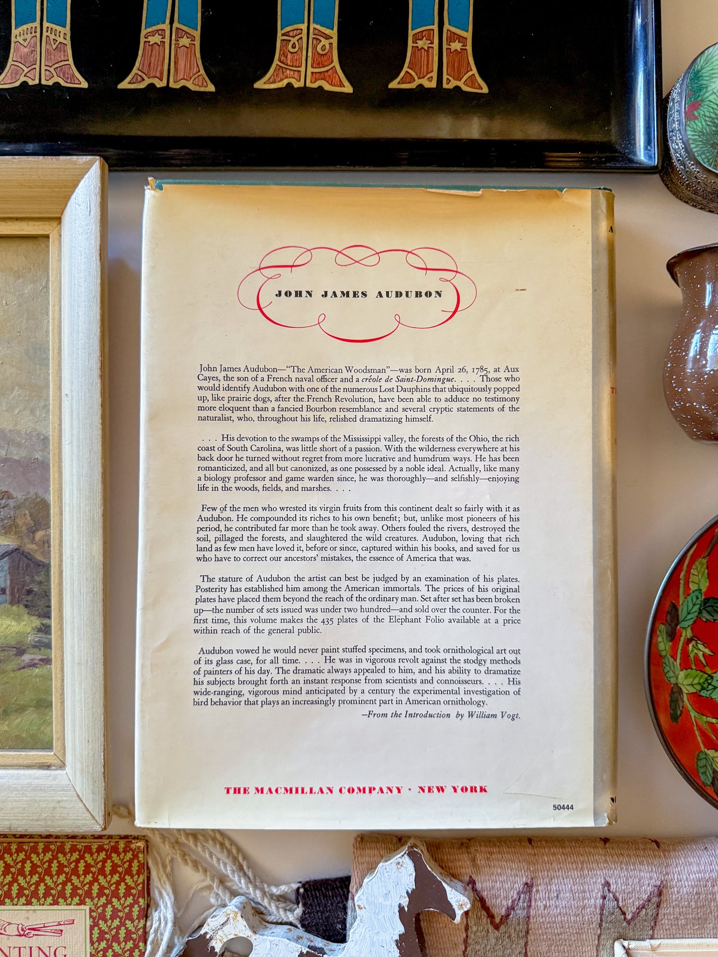 The Birds of America John James Audubon book, 1971 Edition