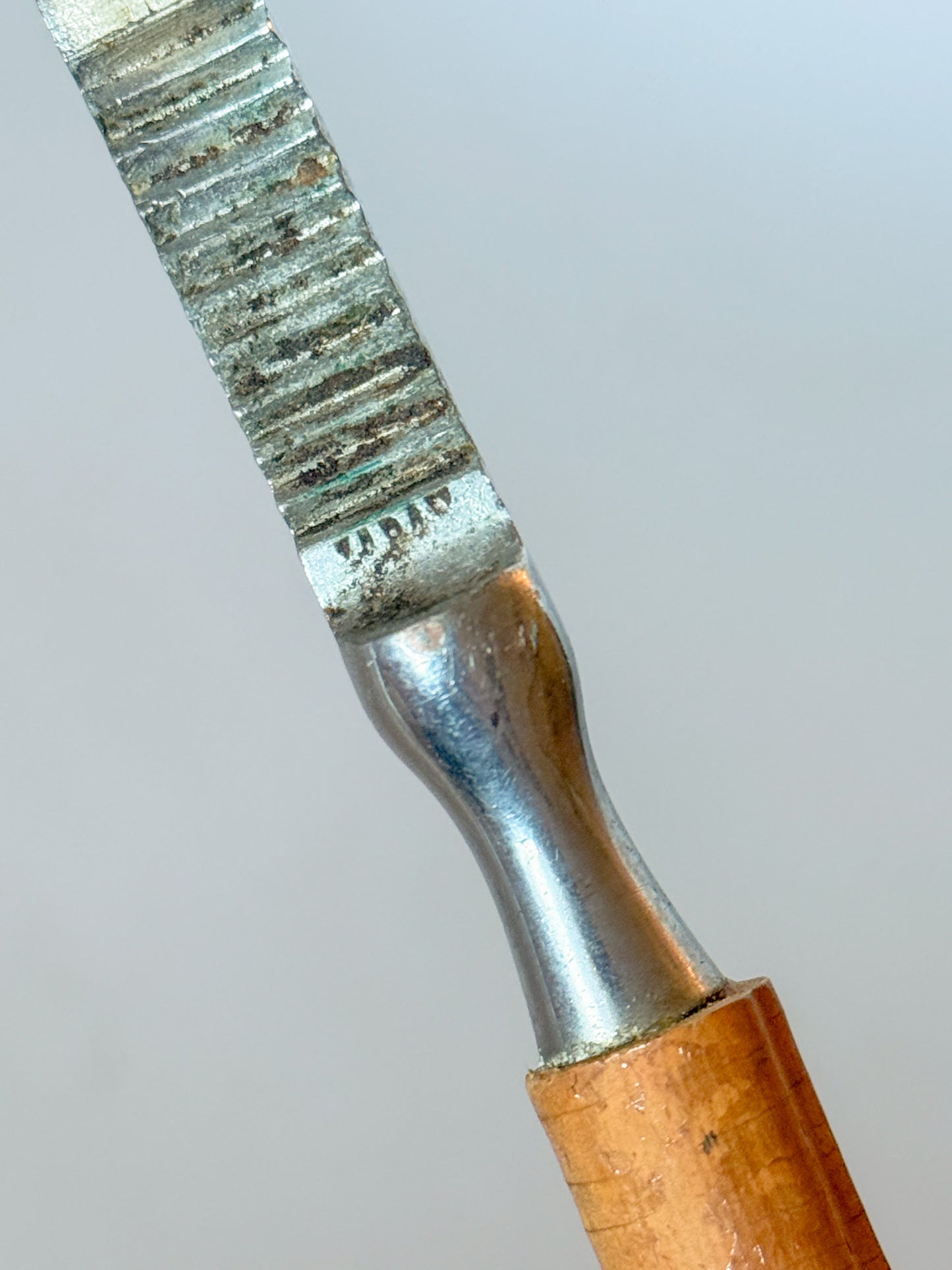 Vintage 1950s Bamboo Handle Nutcracker