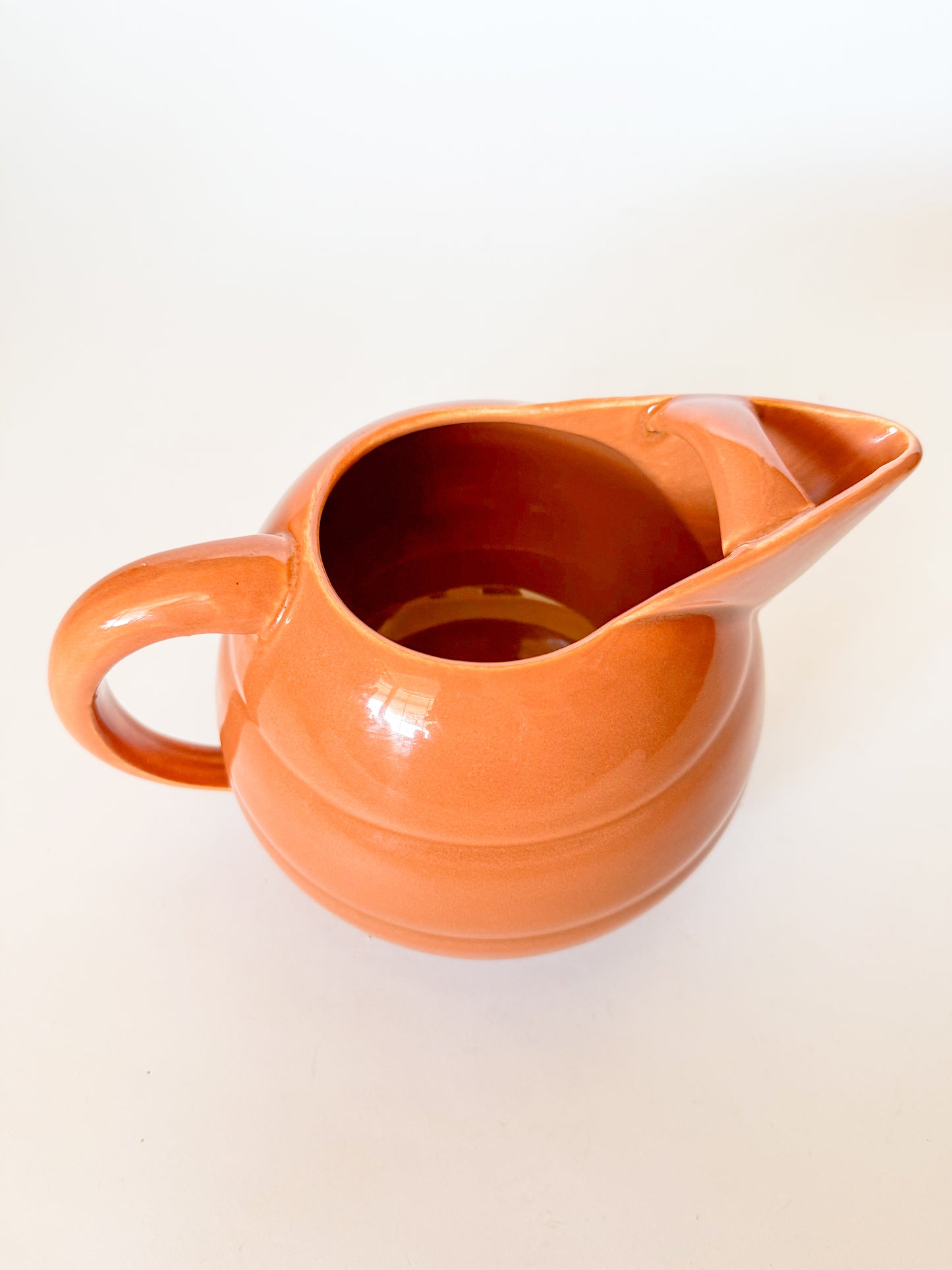 Vintage Bauer Pottery Beehive Pitcher