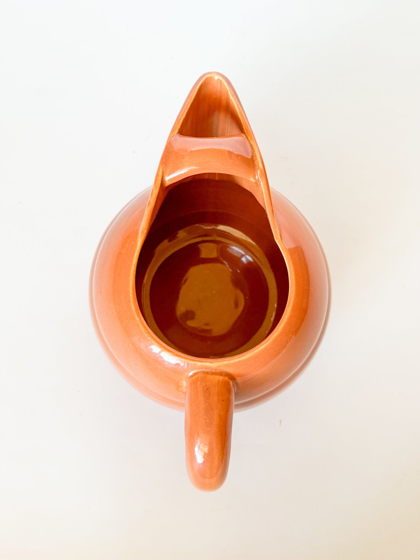 Vintage Bauer Pottery Beehive Pitcher