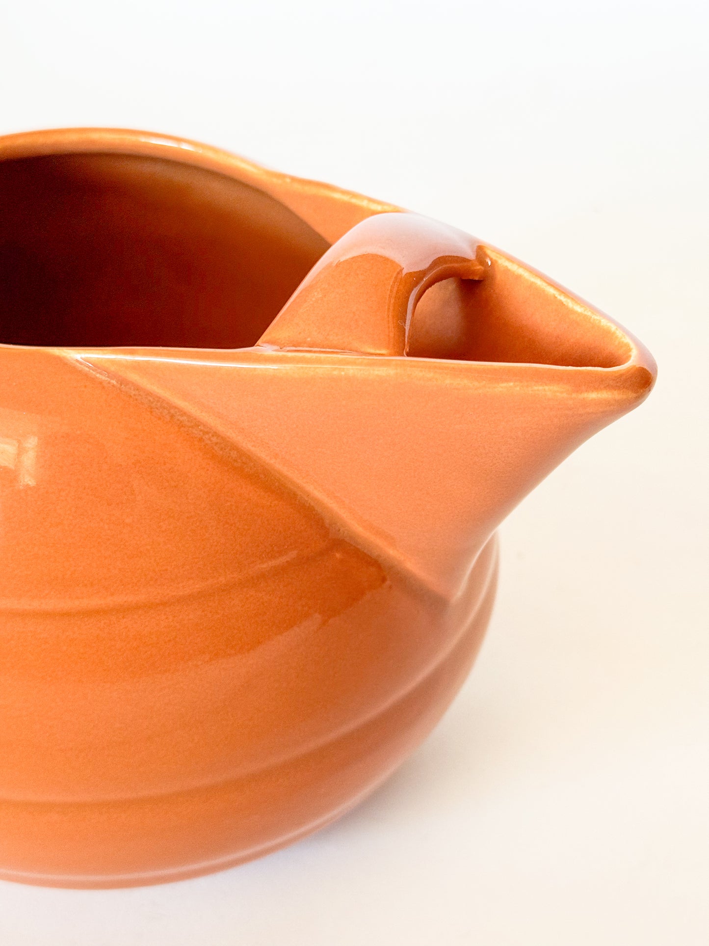 Vintage Bauer Pottery Beehive Pitcher