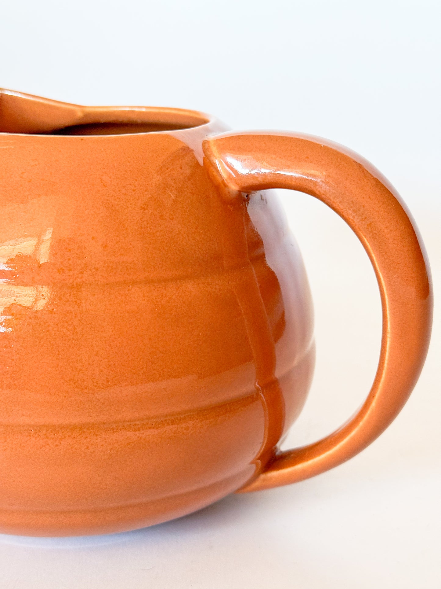 Vintage Bauer Pottery Beehive Pitcher