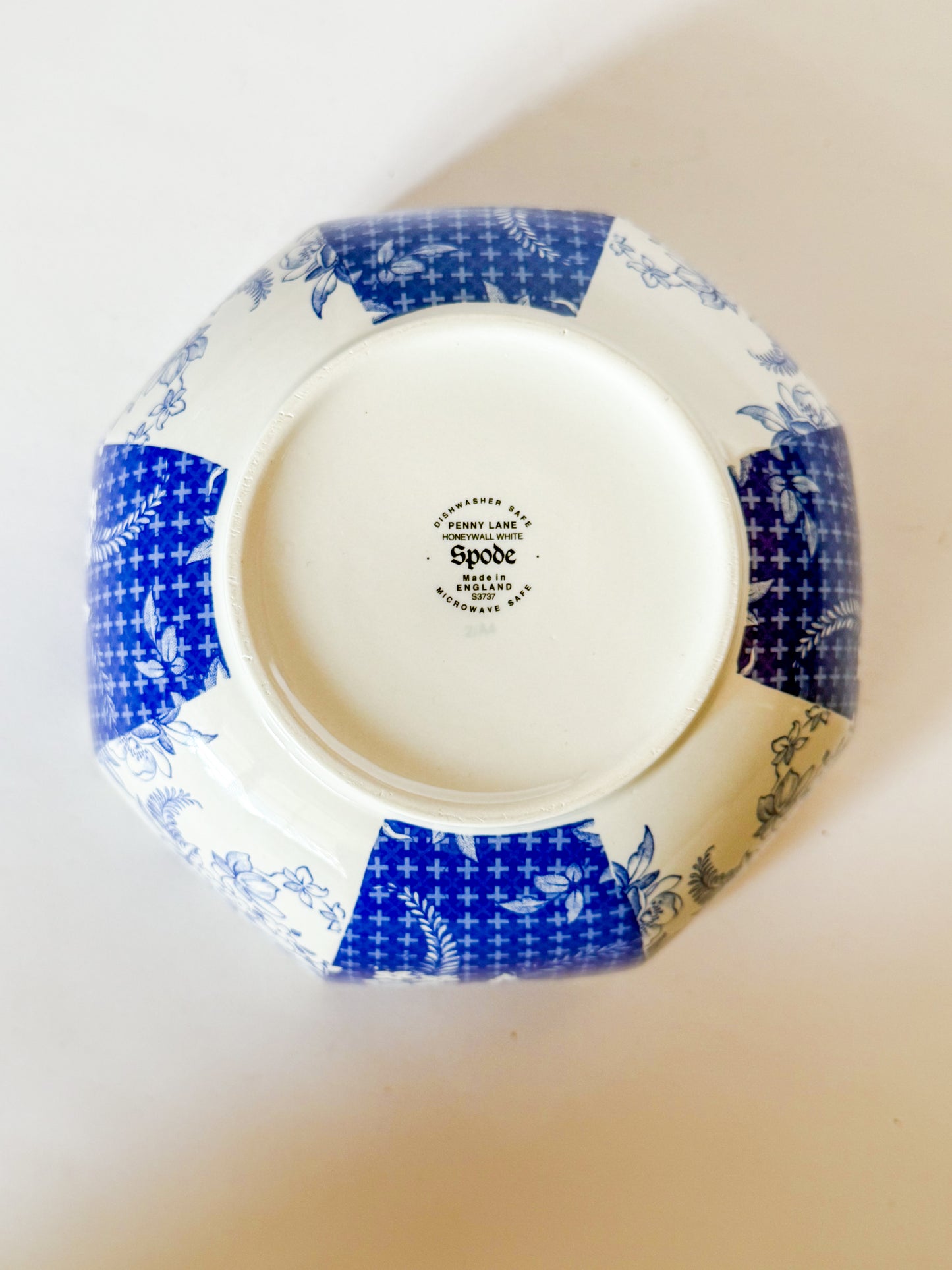 Spode Penny Lane Honeywall Octagonal Serving Bowl