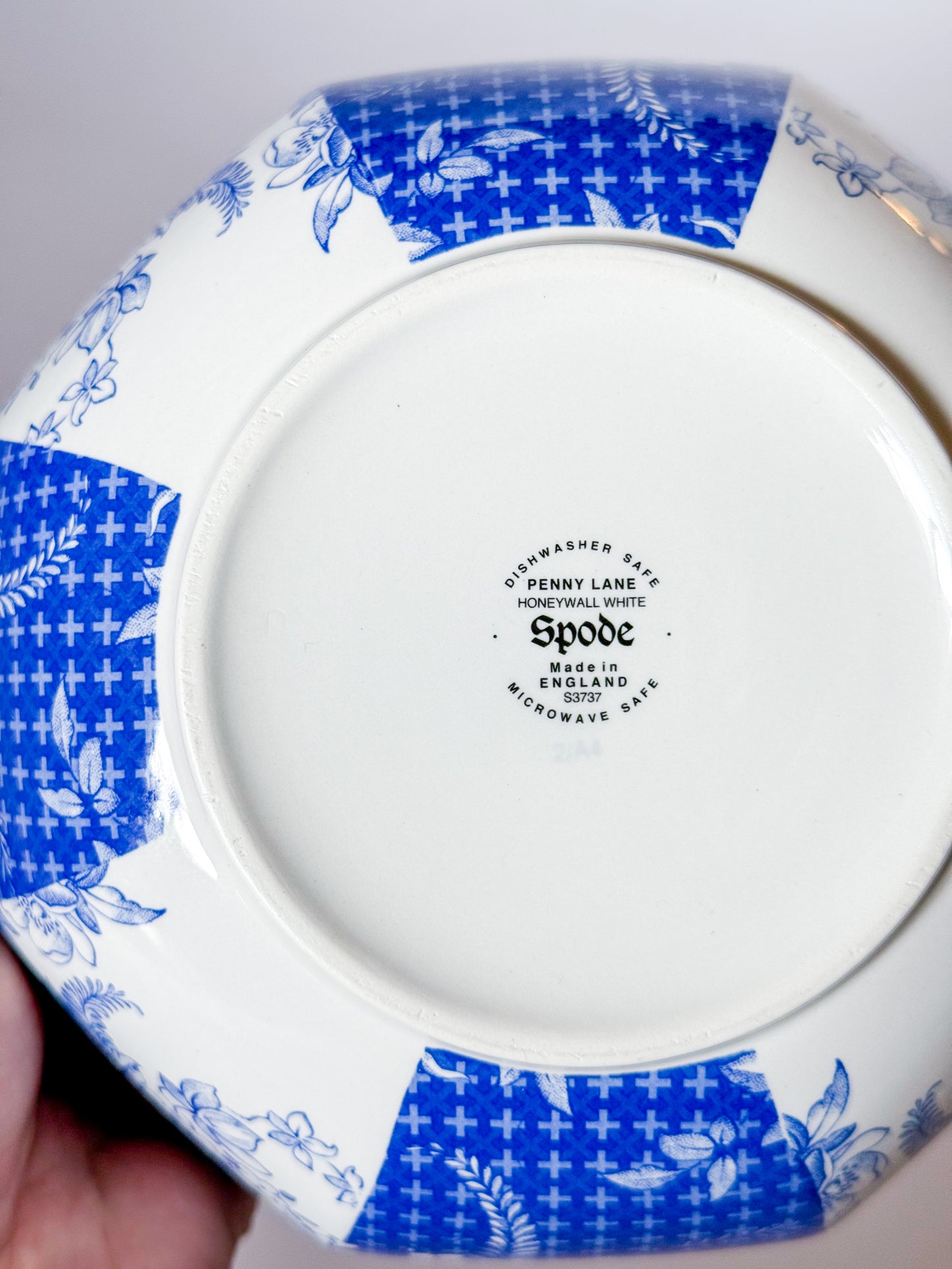 Spode Penny Lane Honeywall Octagonal Serving Bowl