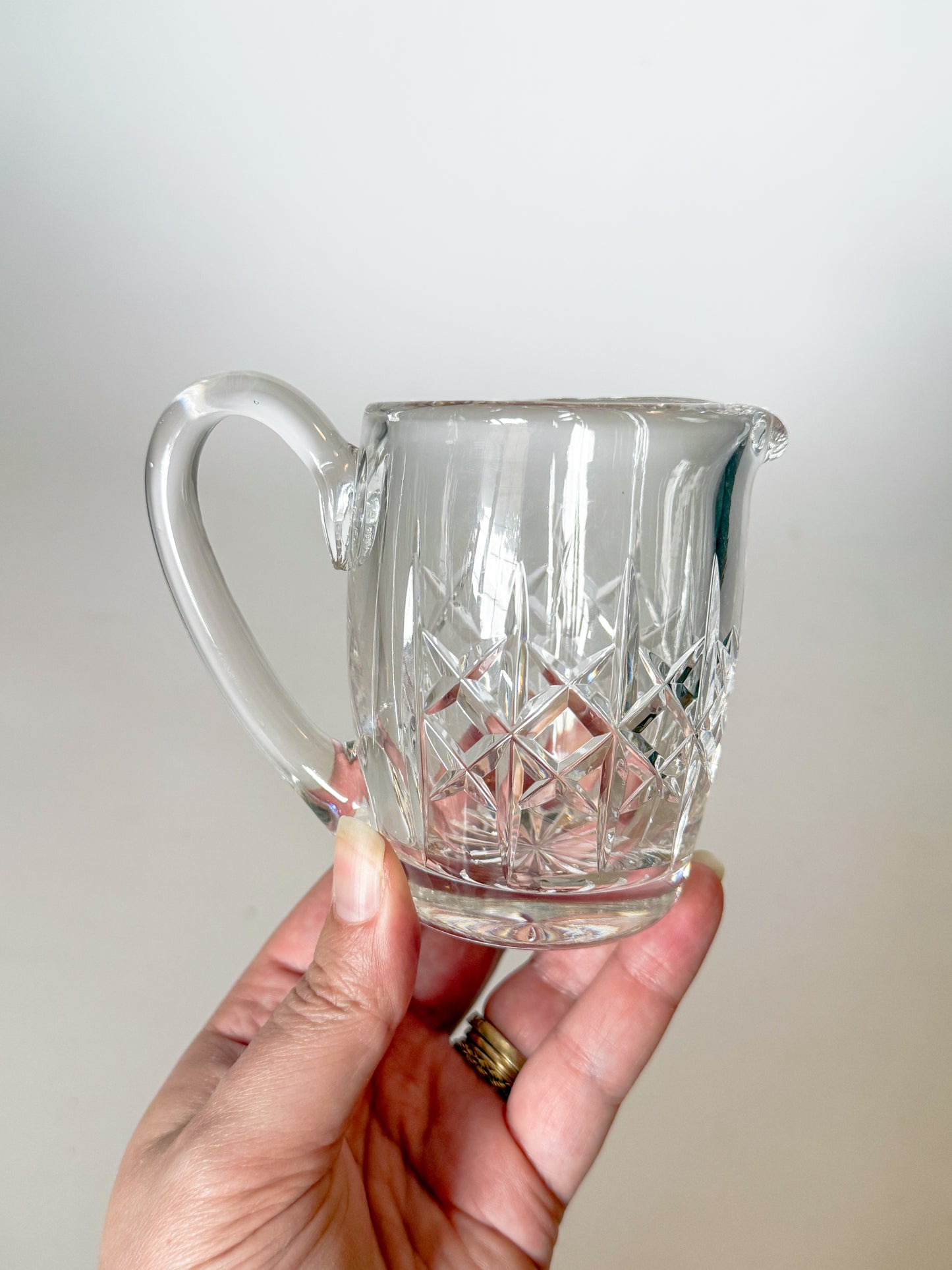 Vintage Waterford Lismore Creamer Pitcher