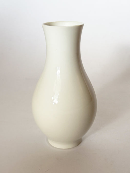 Vintage KPM Berlin White Porcelain Bud Vase