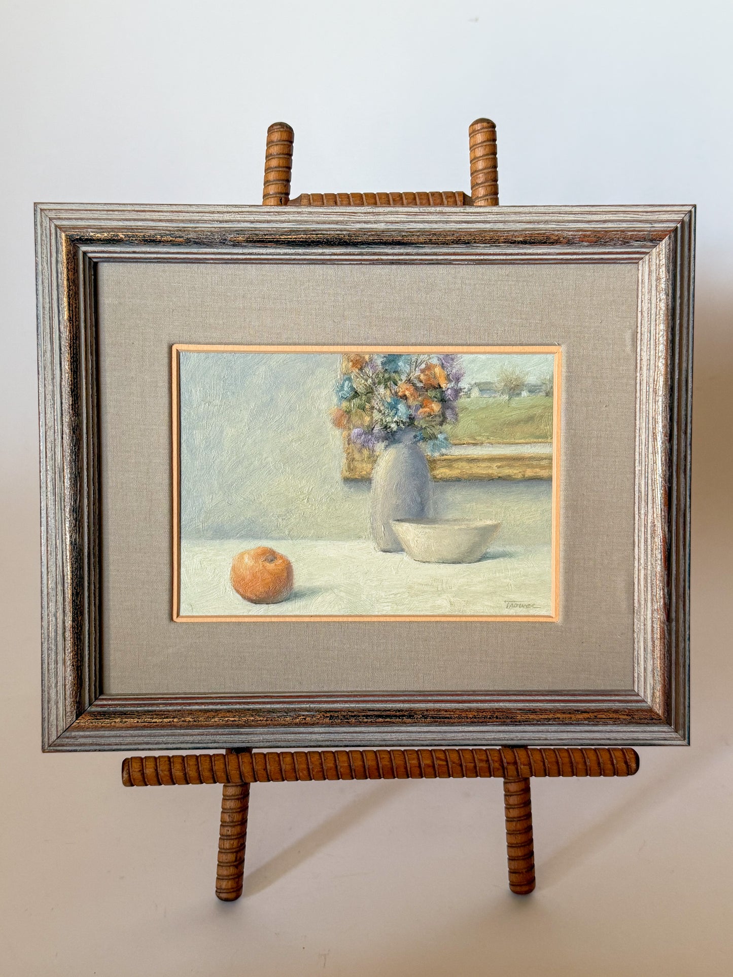 Vintage Original Oil Painting, Still Life, by Steve Trower