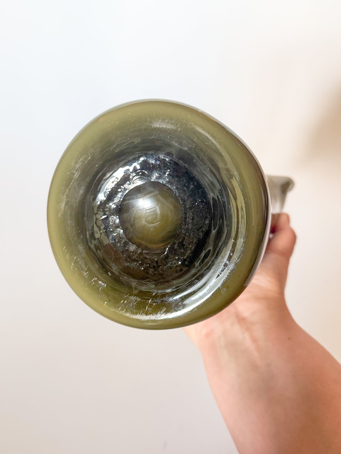 1960s Smoked Glass Cased Pitcher Attributed to Carlo Moretti