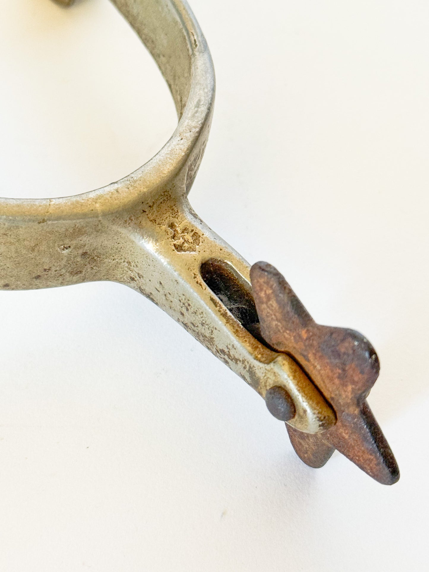 Antique North and Judd Anchor Signed Spur, Late 19th Century