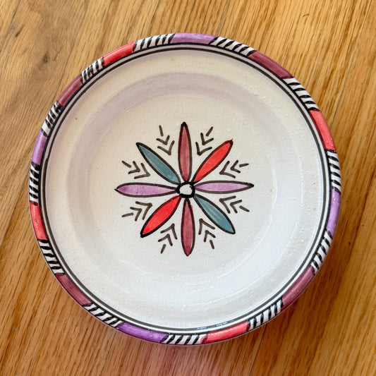 Moroccan Serghini Flower Trinket Dish