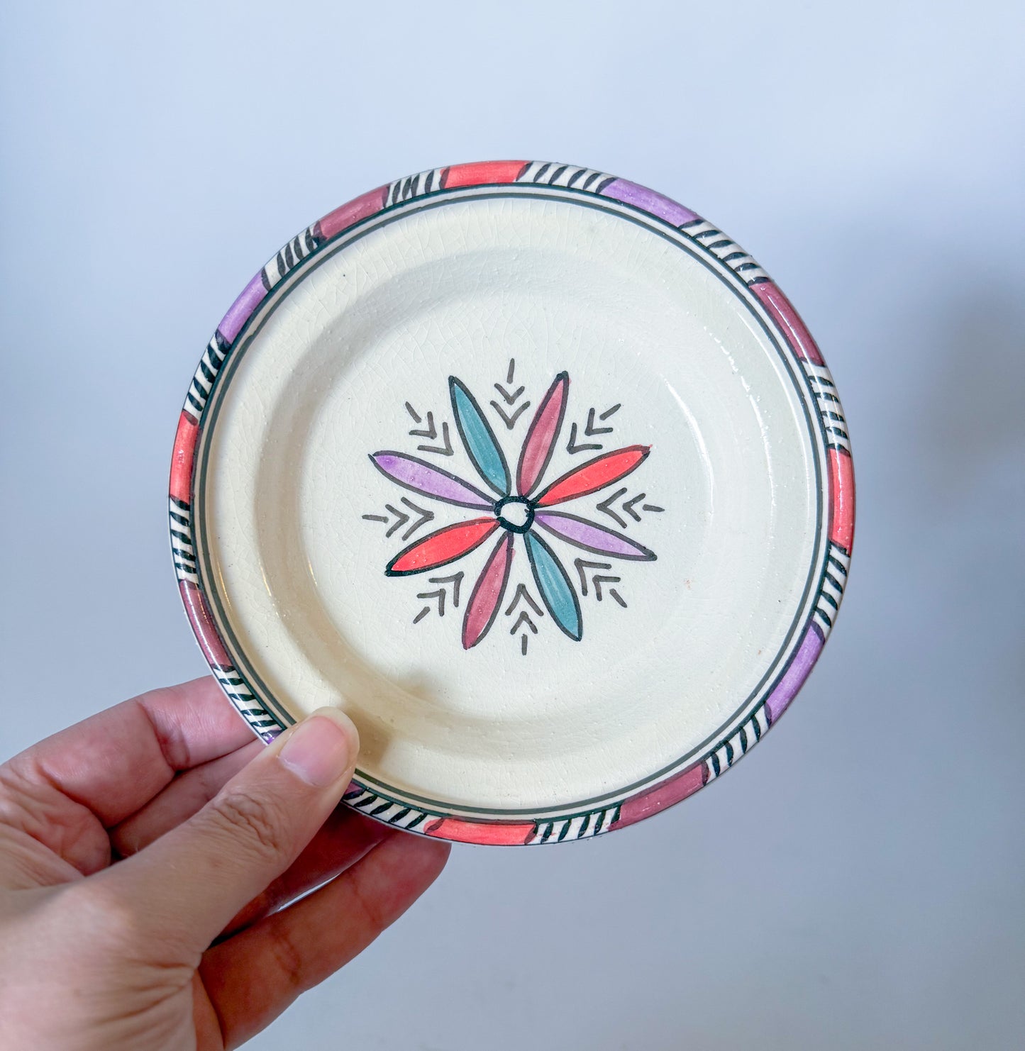 Moroccan Serghini Flower Trinket Dish