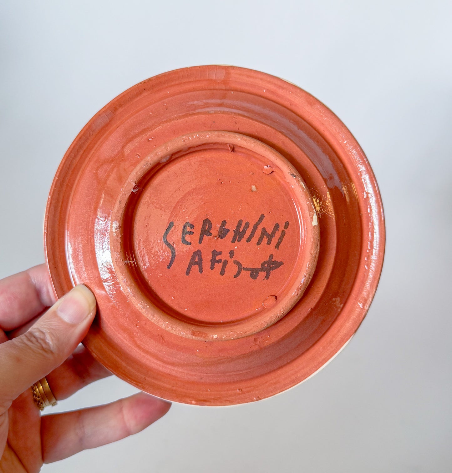 Moroccan Serghini Flower Trinket Dish