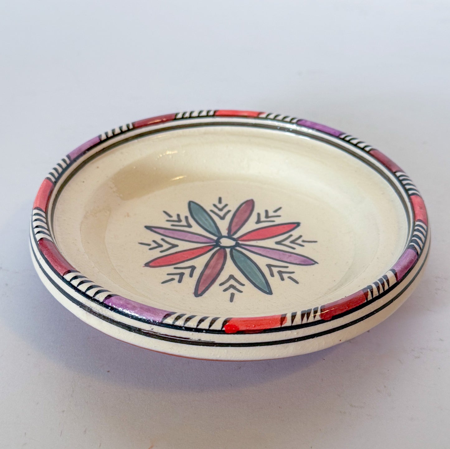 Moroccan Serghini Flower Trinket Dish