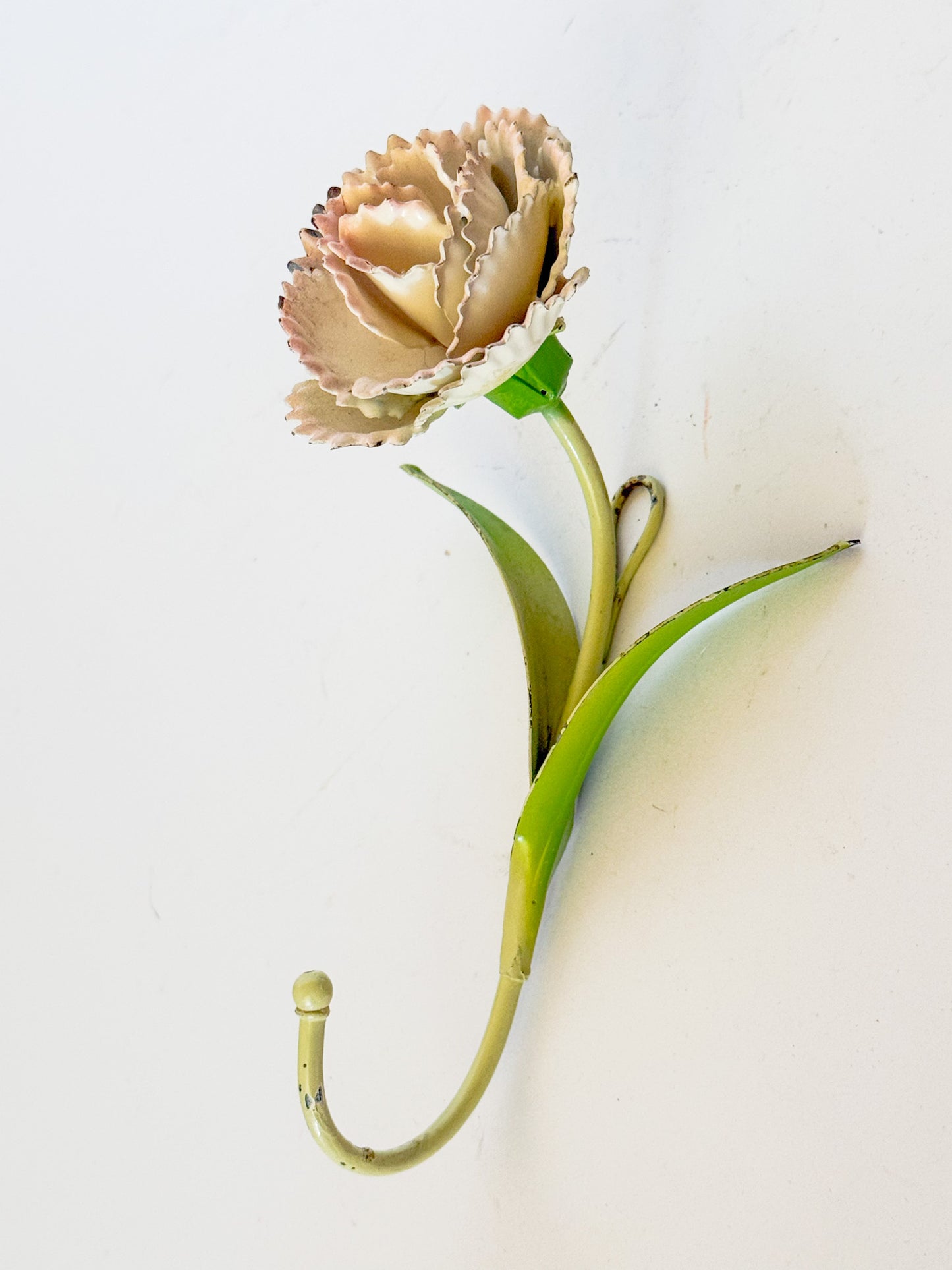 Vintage Italian Style Tole Metal Wall Hook