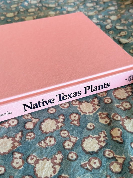 "Native Texas Plants" Peach Coffee Table Book