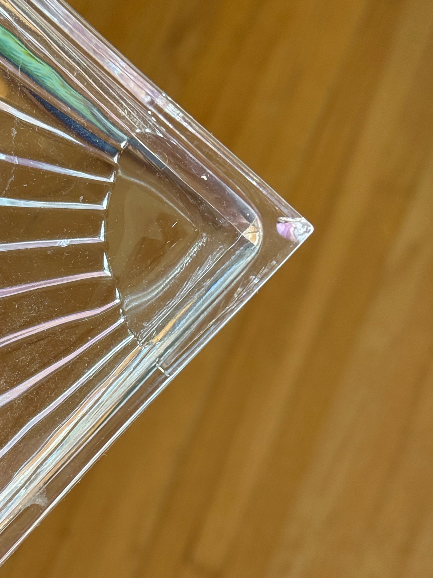 Mid-Century Glass Arch Bookends + Catchall / Ashtrays / Nut Bowls - Set of 2