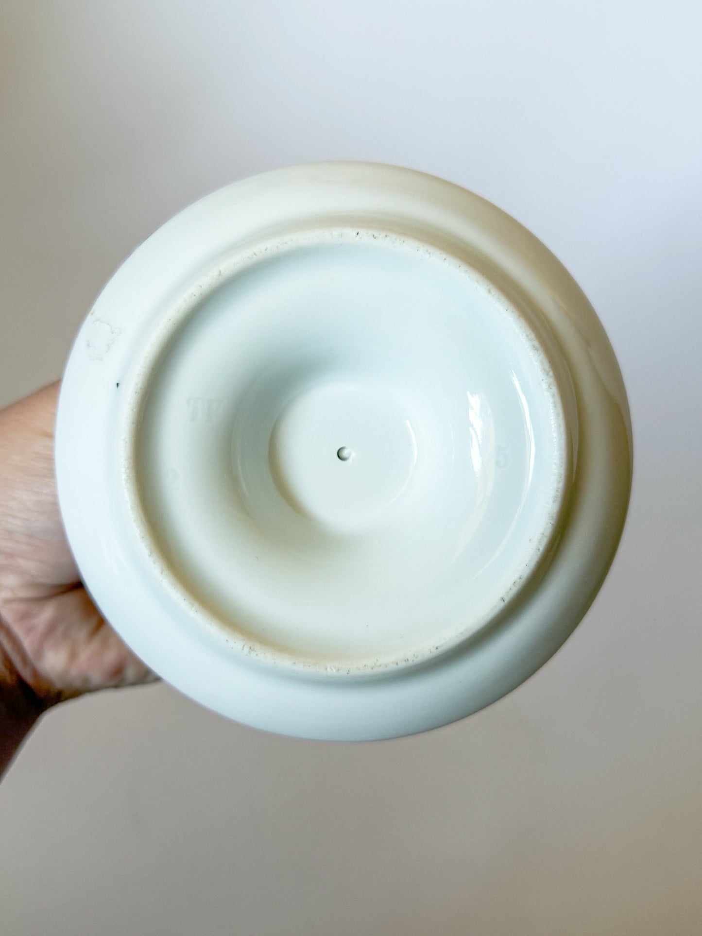 Antique French Porcelain Hand Painted Card Suites Match Striker