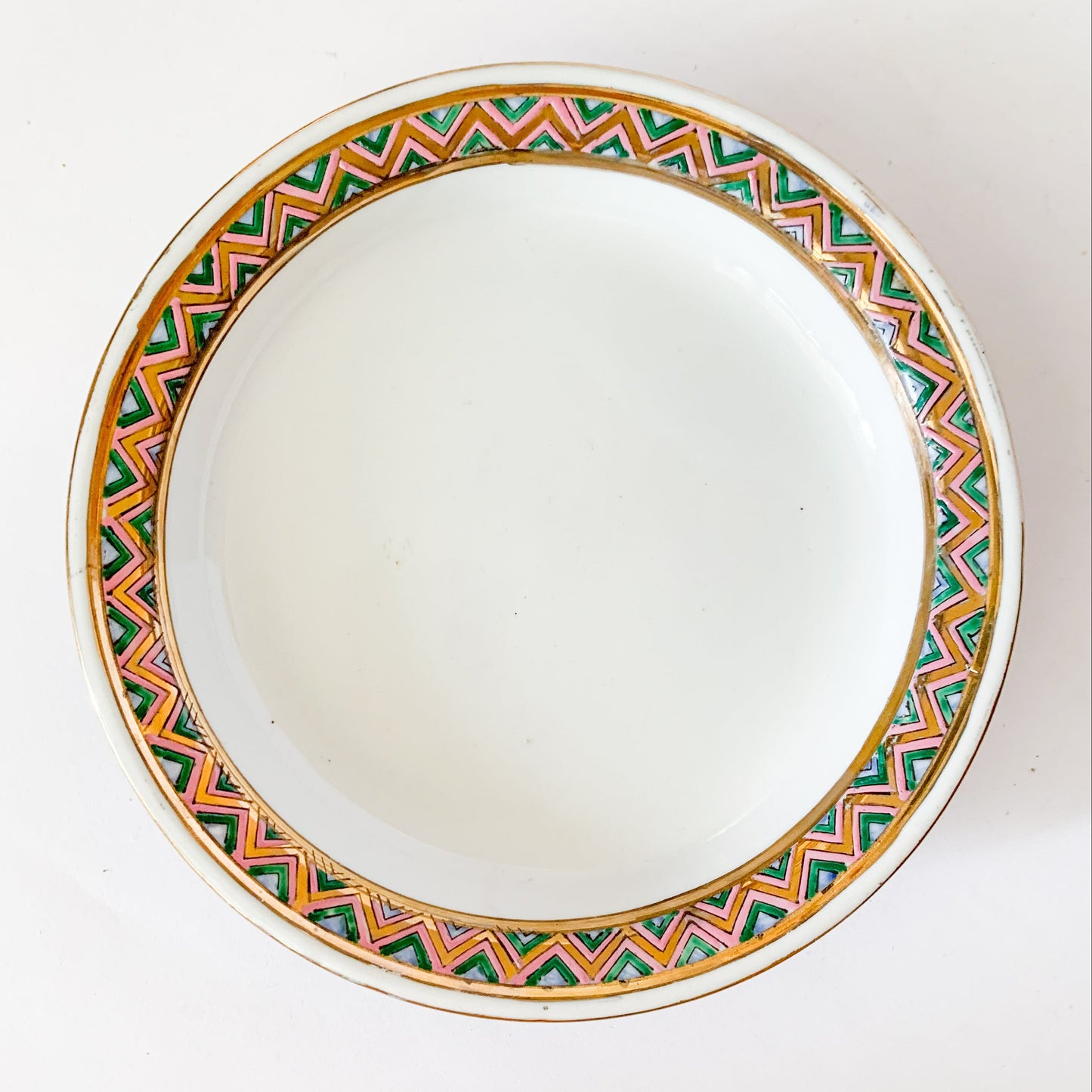 Vintage Asian Gilt Rimmed Trinket dish