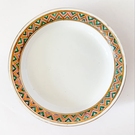 Vintage Asian Gilt Rimmed Trinket dish