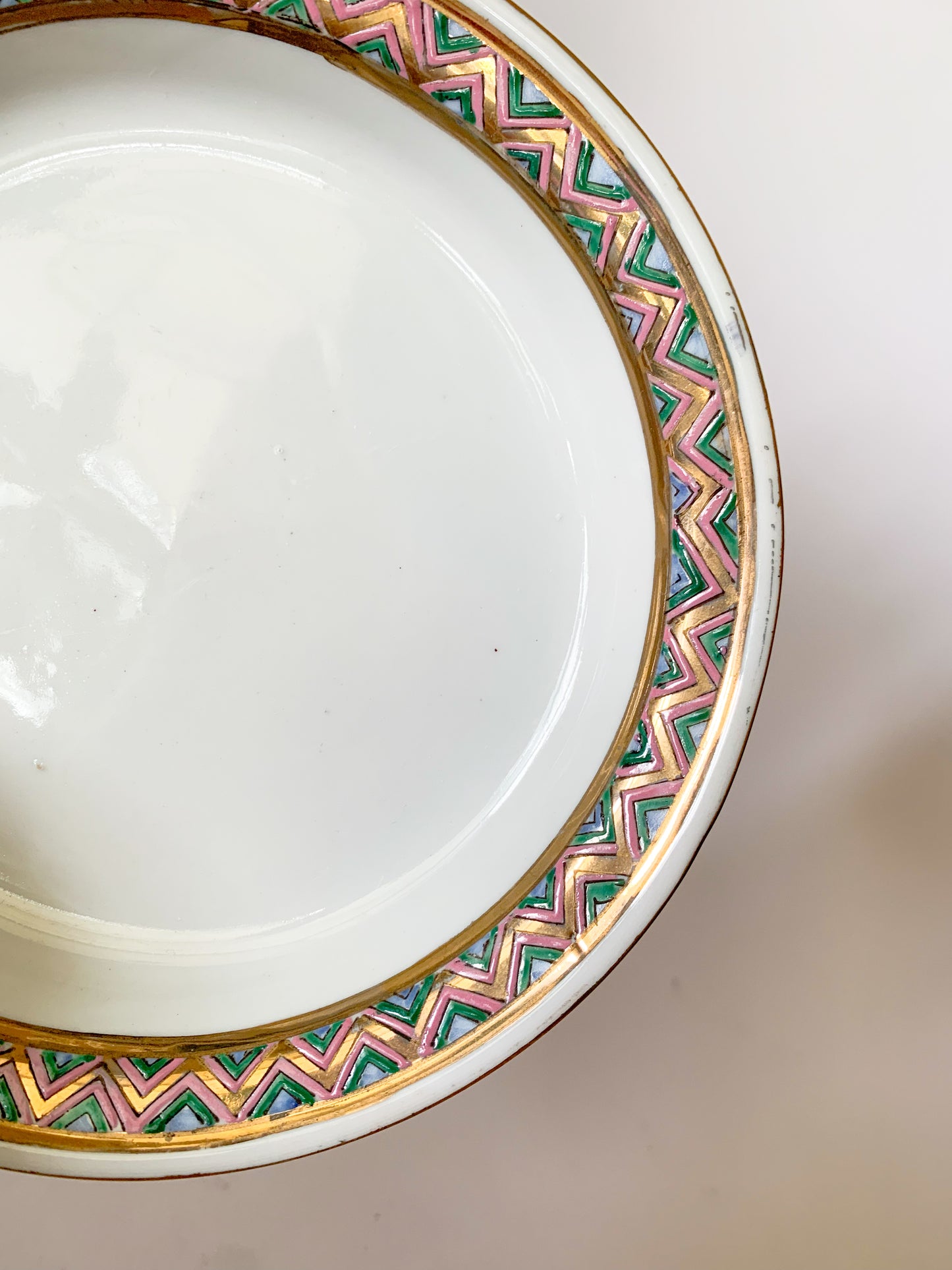 Vintage Asian Gilt Rimmed Trinket dish