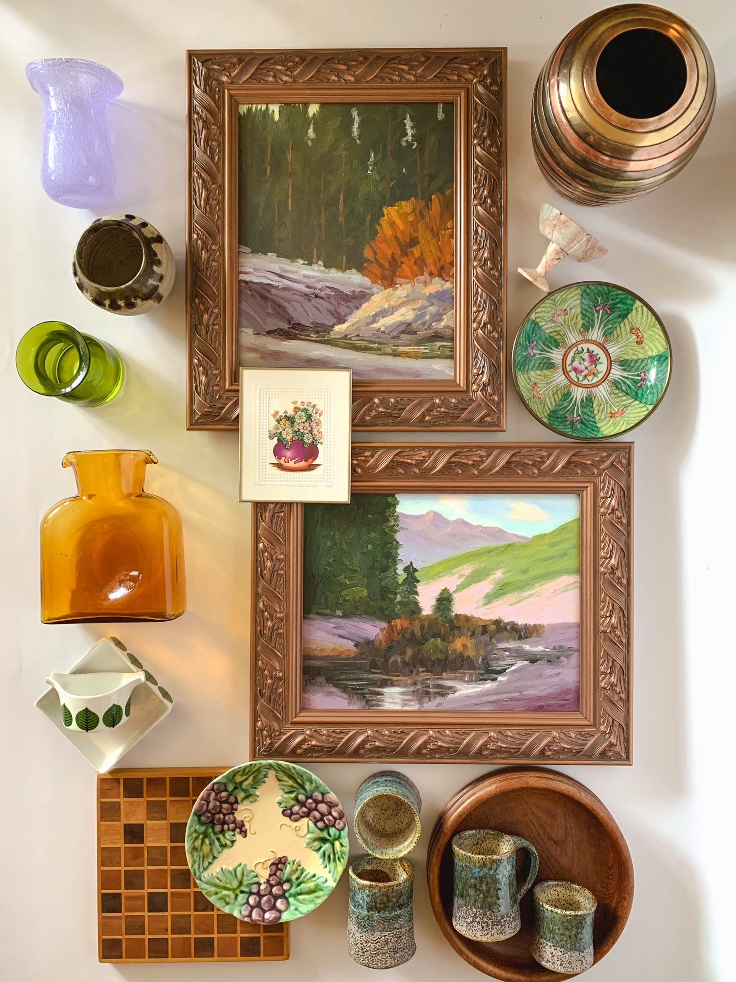 Artisan Studio Pottery Mug Set