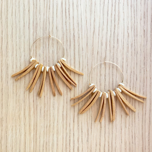 Lady of the Mountains Hoop Earrings