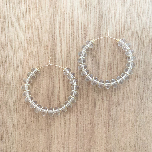 Crystal Clear Hoops