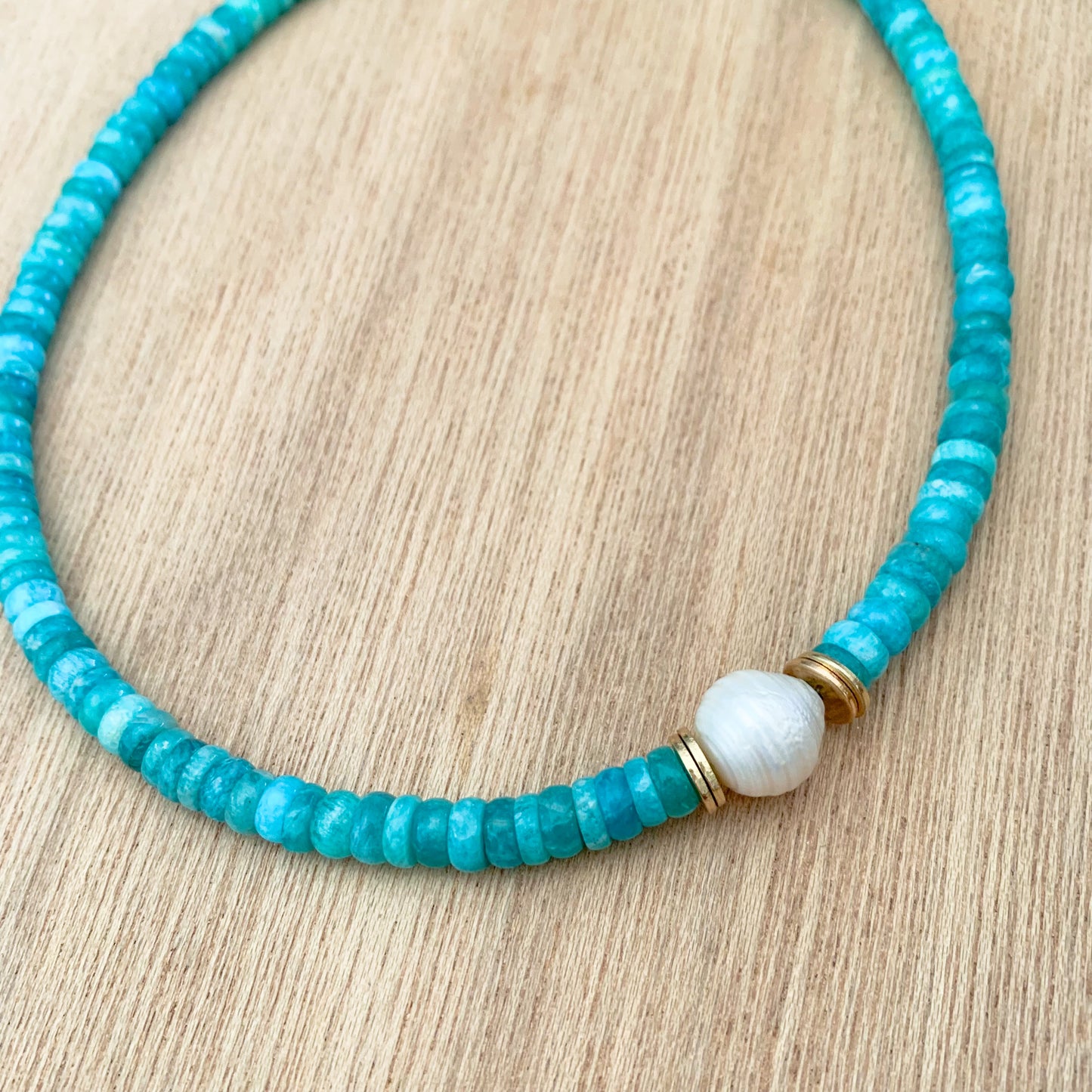 Pearlies: Turquoise Amazonite