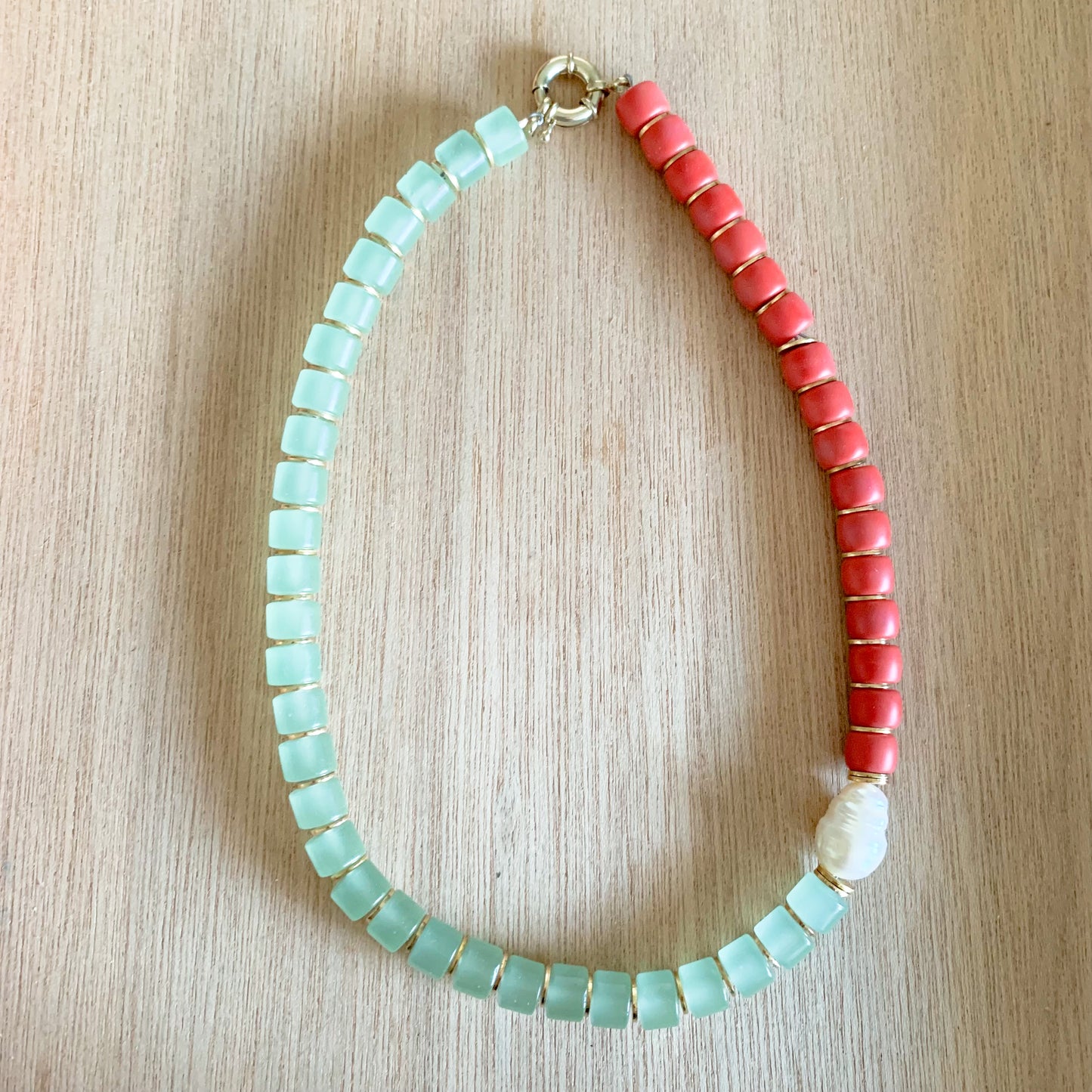 Pearlies: Sea Glass and Coral