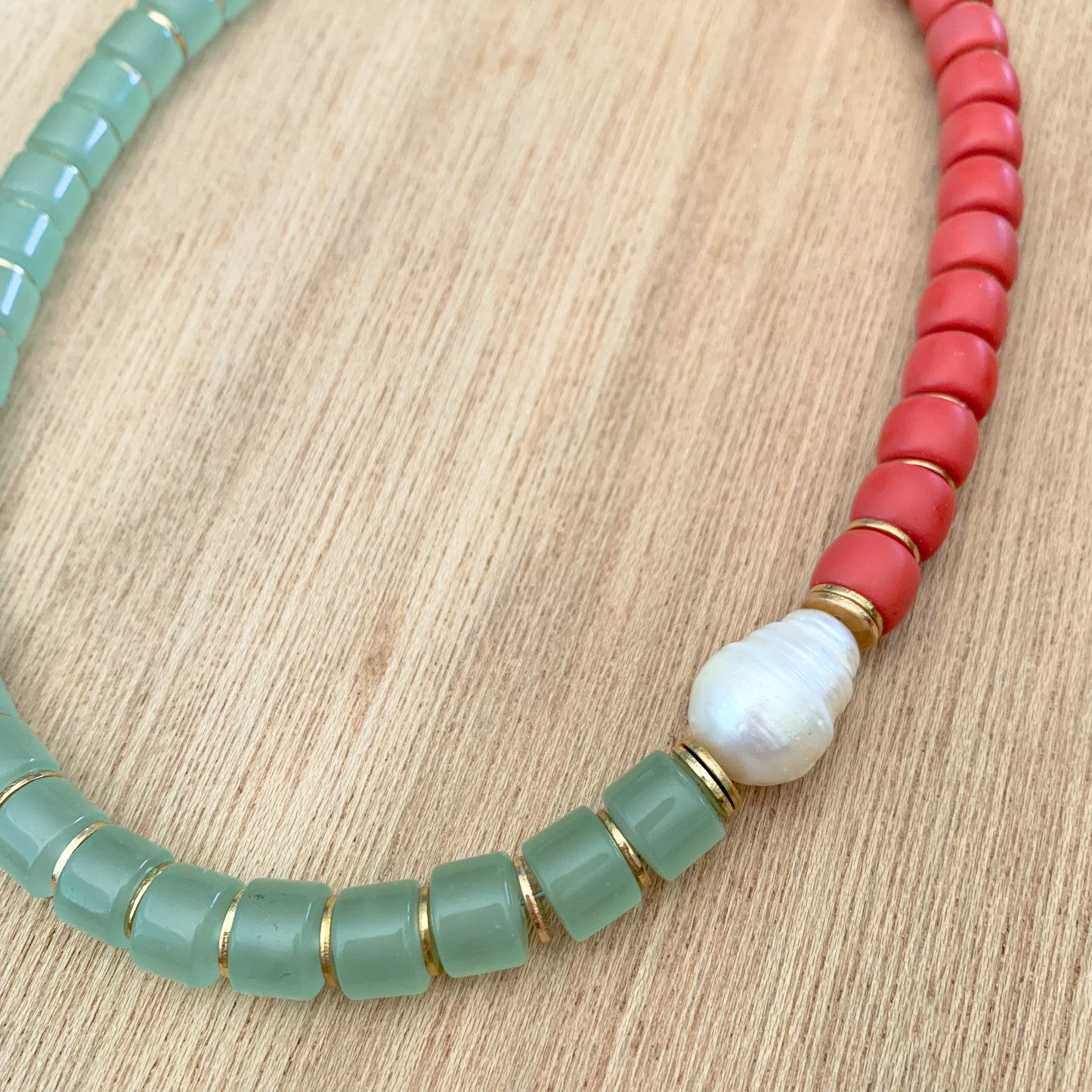 Pearlies: Sea Glass and Coral