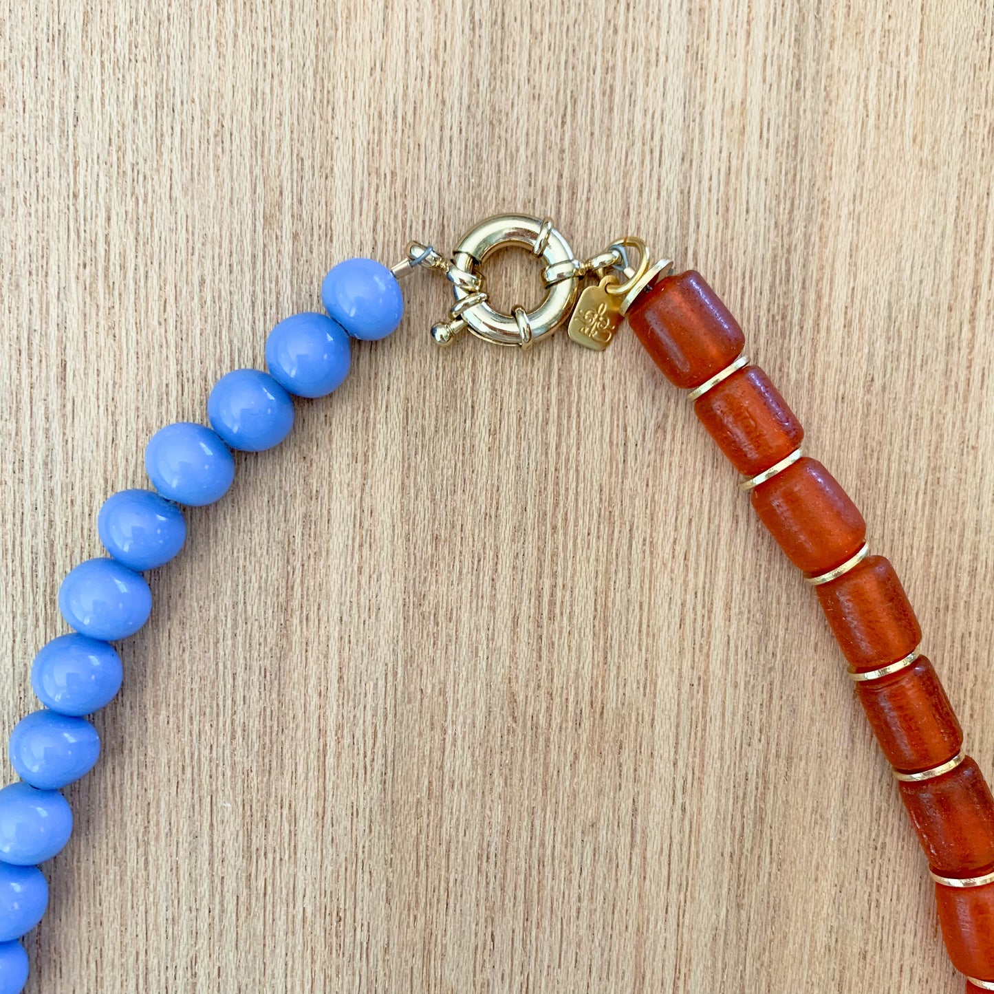 Pearlies: Periwinkle and Orange